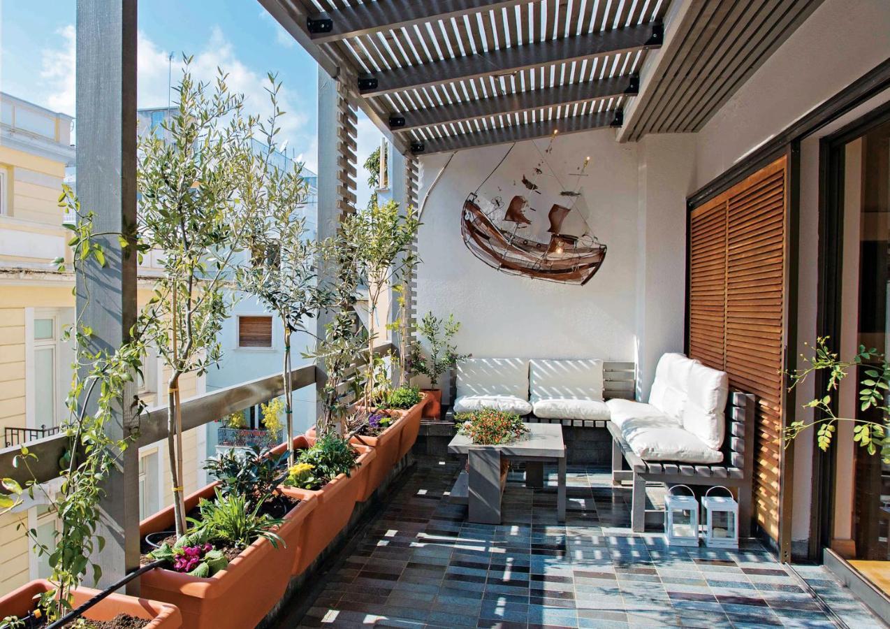 Hidesign Athens Tube Luxury Apt In Kolonaki Eksteriør bilde