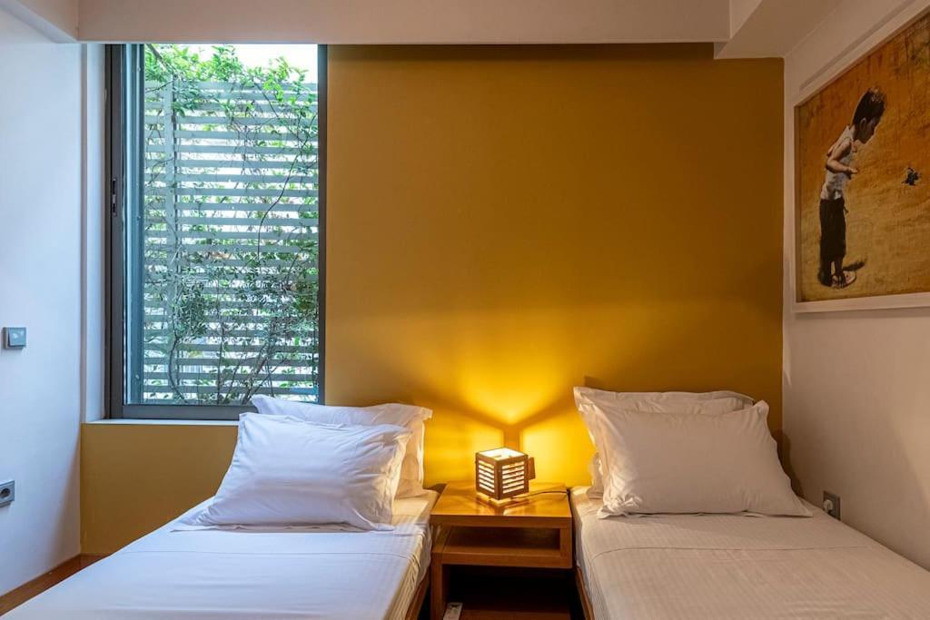 Hidesign Athens Tube Luxury Apt In Kolonaki Eksteriør bilde